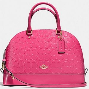 Coach Pink Satchel Bag